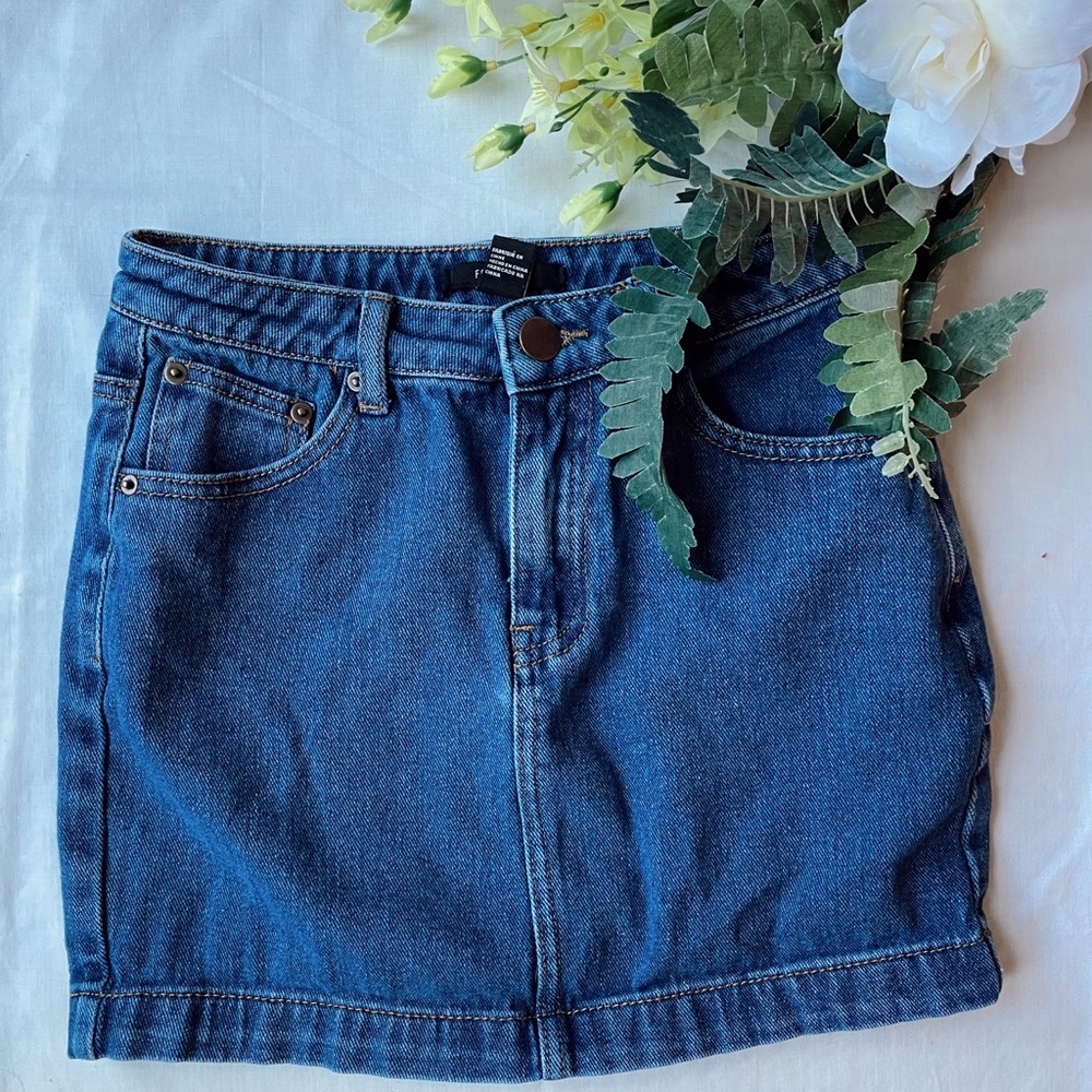 Forever 21 Jean Skirt